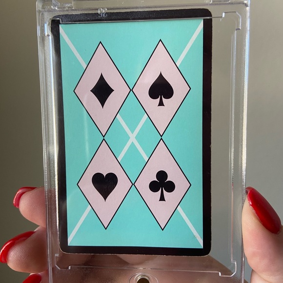 Tiffany playing cards, set of 2 - Picture 2 of 6